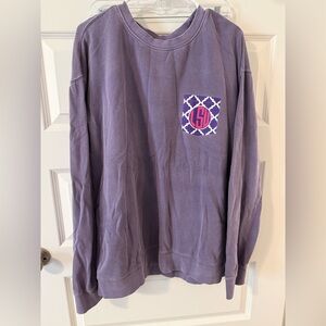 Pressbox Lavender Crewneck Sweatshirt